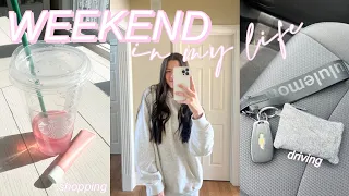 WEEKEND IN MY LIFE | sleepovers, packing for trip, + shopping