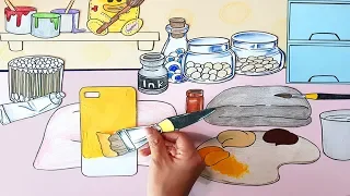 [bambinori]#19 Phone case decorating stop motion!