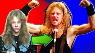 La ASOMBROSA TRANSFORMACIÓN de JAMES HETFIELD