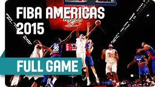Puerto Rico v Cuba - Group B - Full Game - 2015 Fiba Americas Championship