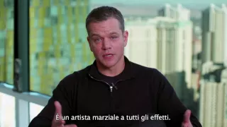 JASON BOURNE - Intervista a Matt Damon (sottotitoli in italiano)