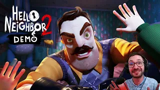 Geçmişe Mi Döneceğiz, Hello Neighbor 2 Demo Full Gameplay