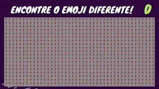 ENCONTRE O EMOJI DIFERENTE