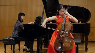 Haydn Cello Concerto in C Major, 1st Movement- Evelyn Joung