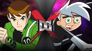 Ben 10 VS Danny Phantom ( Cartoon Brawl ) | DBX