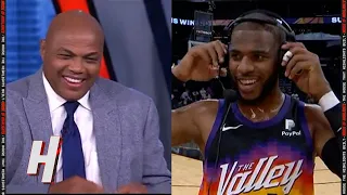 Chris Paul Joins Inside the NBA to Talk about Big Win against the Warriors