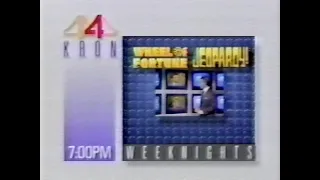 January 27, 1989 Commercial Breaks – KRON (NBC, San Francisco-Oakland-San Jose)