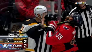 Brad Marchand's Antics Earns Him A Penalty, Anthony Mantha Also Sent To The Penalty Box