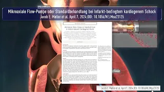 Mikroaxialpume oder Standardbehandlung bei Infarkt bedingtem kardiogenem Schock