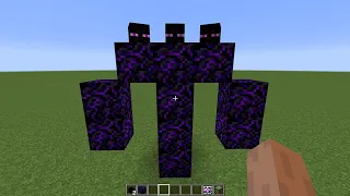 what if you create an ENDER GOLEM