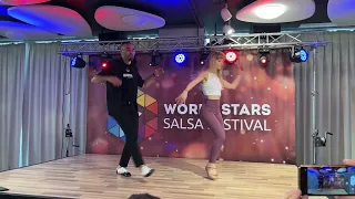 Talal & Teodora - Salsa Footwork and Partnerwork on2 (WSSF 2023)