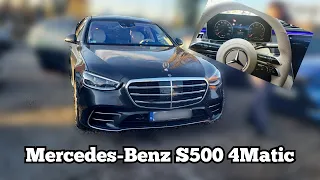 Mercedes-Benz W223/V223 S500 hybrid 4Matic 2021 Acceleration 0-100 km/h & sound check