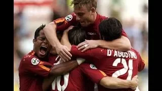 9a giornata serie A 2004-05 Roma-Cagliari 5-1