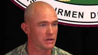 Staff Sgt. Ty Carter Medal of Honor press conference