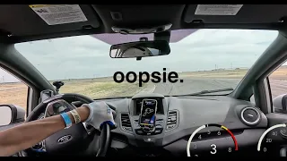 Massive Oversteer Fiesta ST