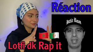 LOTFI DOUBLE KANON - RAP IT[REACTION] @dklotfi اش هاد الاسطورة🇩🇿🇲🇦