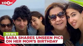 Sara Ali Khan shares UNSEEN pictures wishing her mother Amrita Singh on her birthday