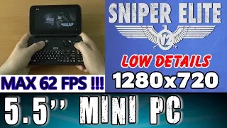 1# GPD WIN Sniper Elite V2 (PC) Portable Handheld Gaming Mini PC Intel X7 Z8700