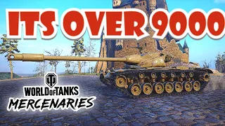 Over 9k damage || T57 Heavy || World of Tanks Console Mercenaries PS4 XBOX