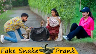Fake Snake Prank With a Twist @CrazyPrankTV