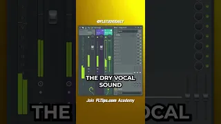 This Will Level Up Your Vocal Mixing Game  | FL Studio Tutorial #shorts