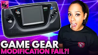😬 I Modded My Sega Game Gear!! This Was A Good Idea...RIGHT??