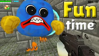 How to Fun With Huggy Wuggy Chicken Gun Game Чикени Ган | DotDorDee Gaming