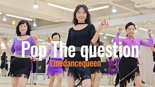 Pop the Question Line Dance l Intermediate l 팝 더 퀘스천 라인댄스 l Linedancequeen l Junghye Yoon