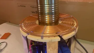 DRSSTC Dummy load test 120V