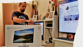 Dell U2414H Ultrasharp Monitor - Unboxing & Review