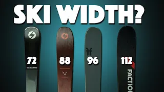 What's the best Ski width for you?