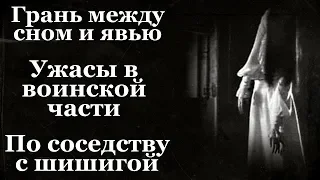 Истории на ночь (3в1): 1.Грань между сном и явью, 2.Ужасы в воинской части, 3.По соседству с шишигой