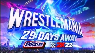 WrestleMania 38 Official Countdown Promo