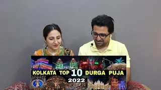 Pak Reacts to Kolkata Top 10 Best Durga Puja || 2022 || Must Watch || Debdut YouTube