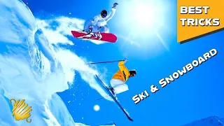 Worlds Best Snowboard and Ski Tricks - Great Montage