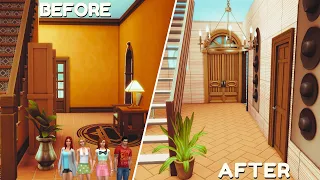 Sims 4 Fixer Upper 10:🔨🏡 Renovating The Caliente's Home CC#thesims4 #thesims #sims4 #sims #sims4cc