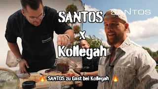 SANTOS zu Gast bei KOLLEGAH | BURNOUT Outdoorküche im Praxistest