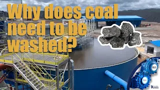 Why does coal need to be washed? How is it washed?