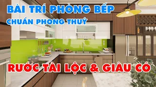 Nguyên tắc bài trí phòng bếp CHUẨN PHONG THUỶ để rước tài lộc vào nhà | Kiến Trúc Nhà Việt