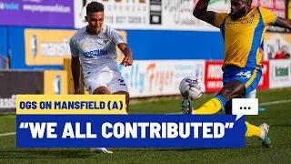 💬 "We all contributed" | Isaac on Mansfield (A)  🟡🔵