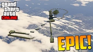 THE SUPER MEGA HYPER STEEP RAMP!! | GTA Online | Race | PS4 | XBOX One | PC | Funny Moments