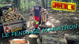 [EN MODE BUCHERON] LE MARATHON FENDAGE  DU SAMEDI MATIN 😂🪓🪵🌳