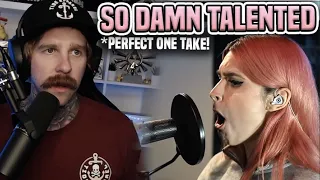 Spiritbox - Rule of Nines - Courtney LaPlante live one take performance | RichoPOV Reacts