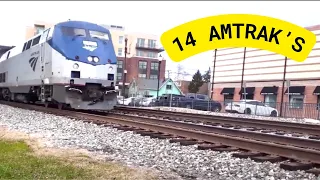 AMTRAK  14 Trains  "Capitol Limited"