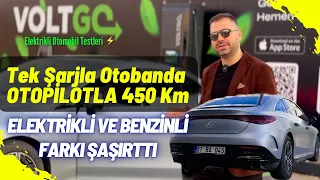 Elektrikli Mercedes EQE Uzun Yol Testi - Otopilot Çoştu!
