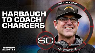 🚨 JIM HARBAUGH LEAVES MICHIGAN FOR THE CHARGERS 🚨 Adam Schefter details | SportsCenter