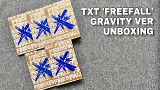 TXT  'THE NAME CHAPTER: FREEFALL' Gravity ver. | Unboxing | Обзор | Распаковка | Анбоксинг