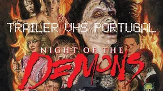 Night of the Demons - Trailer VHS Portugal