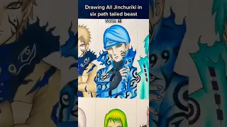 Drawing All Jinchuriki in tailed beast. form