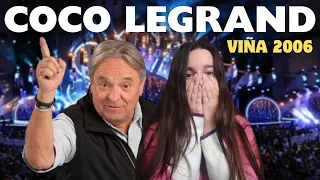 ESPAÑOLA REACCIONA a COCO LEGRAND en FESTIVAL DE VIÑA 2006